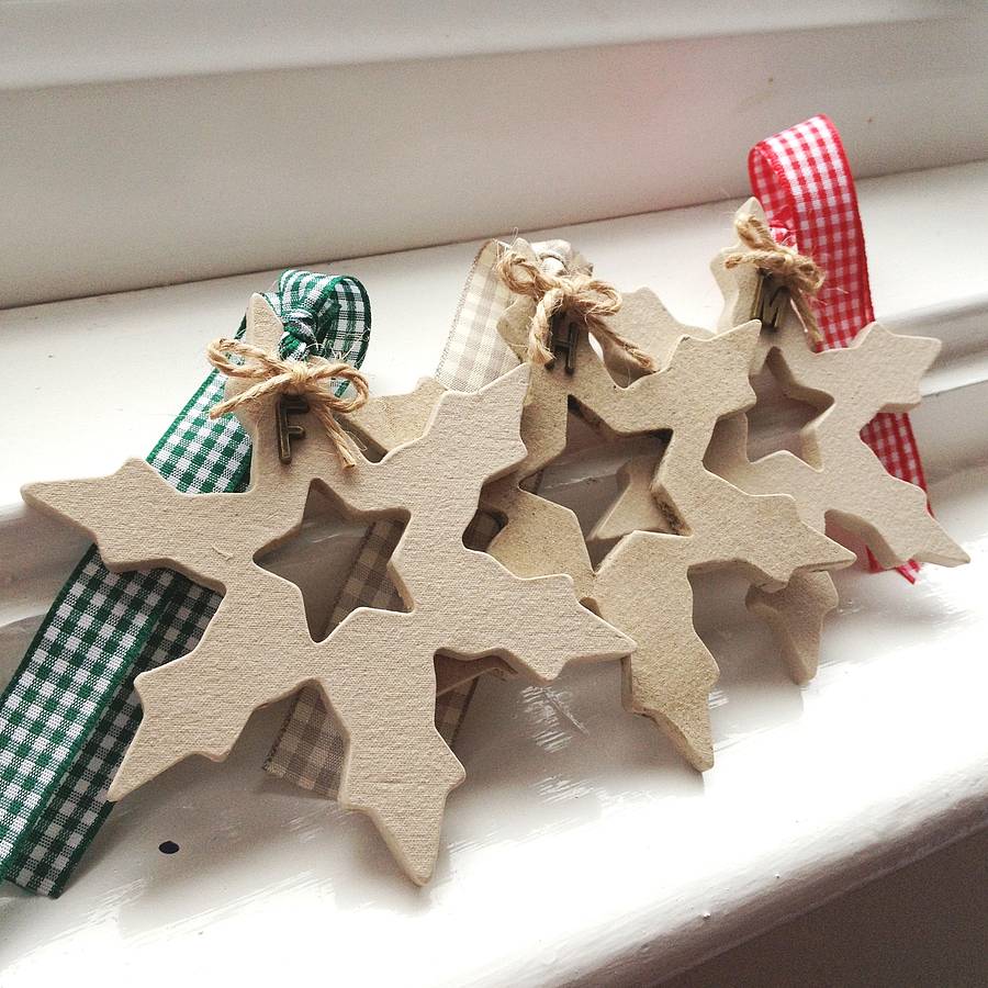 Personalised Christmas Snowflake Keepsake By Cherry Pie Lane ...