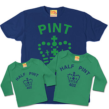 Matching Pint / Half Pint Trio Set Dad Sons Daughters, 5 of 7