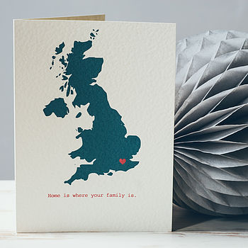 Personalised Destination Map Card, 2 of 10