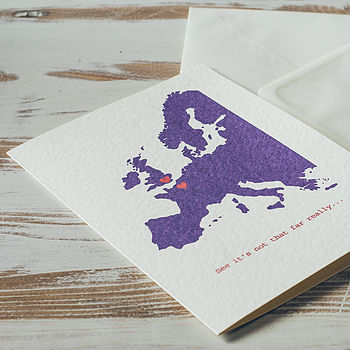 Personalised Destination Map Card, 6 of 10
