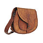 Personalised Vintage Leather Saddle Bag Large, thumbnail 4 of 10