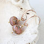 Rose Gold Necklace And Earring Set, thumbnail 8 of 12