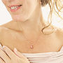 Rose Gold Necklace And Earring Set, thumbnail 10 of 12