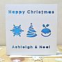 Personalised Laser Cut Christmas Pudding Card, thumbnail 1 of 3