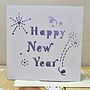Laser Cut Happy New Year Card, thumbnail 1 of 4