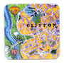 Set Of Six Bristol Map Coasters, thumbnail 4 of 10