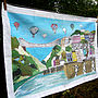 Bristol Tea Towel   'Clifton Balloons' Colour, thumbnail 1 of 3