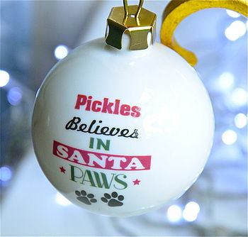 Santa Paws Bauble, 4 of 4