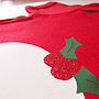 Personalised 'Little Pudding' Christmas Baby Grow, thumbnail 5 of 6