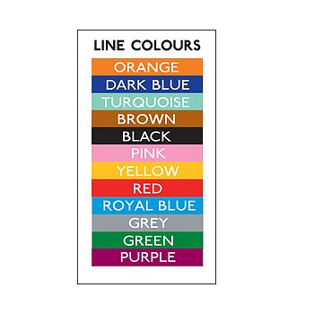 Personalised Couple's Tube Map, 5 of 8