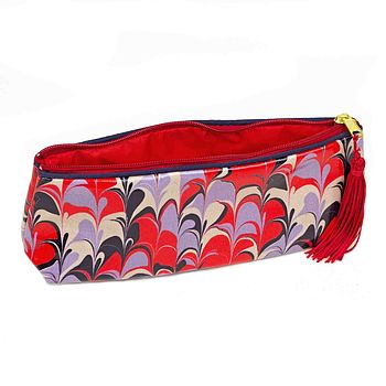Bergen Marbled Coated Cosmetic Bag, 3 of 3