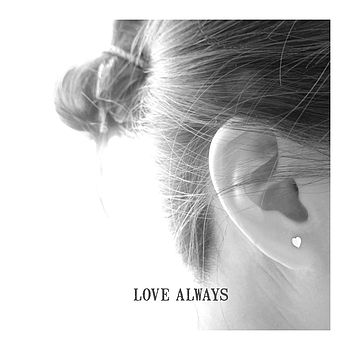 Silver Heart Earrings. Love Always, 4 of 8