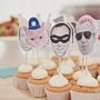 Personalised Novelty Wedding Cupcake Toppers, thumbnail 1 of 5