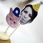 Personalised Novelty Wedding Cupcake Toppers, thumbnail 3 of 5