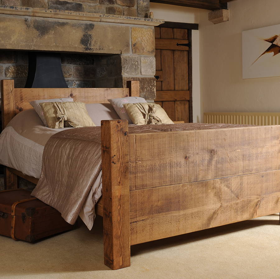 Solid Wood Bed By Handf