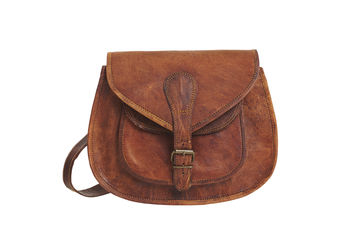 Personalised Vintage Saddle Bag Medium, 4 of 11