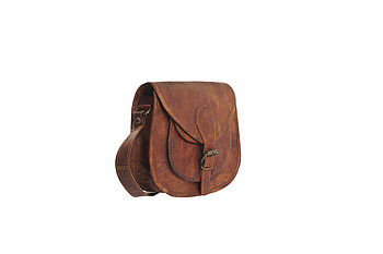 Personalised Vintage Saddle Bag Small, 6 of 12