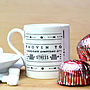 'Tea Antidote' Retro Mug, thumbnail 2 of 3