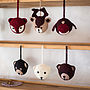 Personalised Animal Hanging Decorations, thumbnail 4 of 8