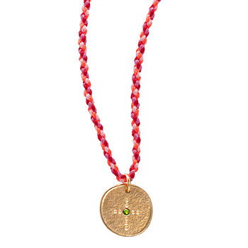 9ct Gold Signature Engraved Cross Medal, 7 of 12