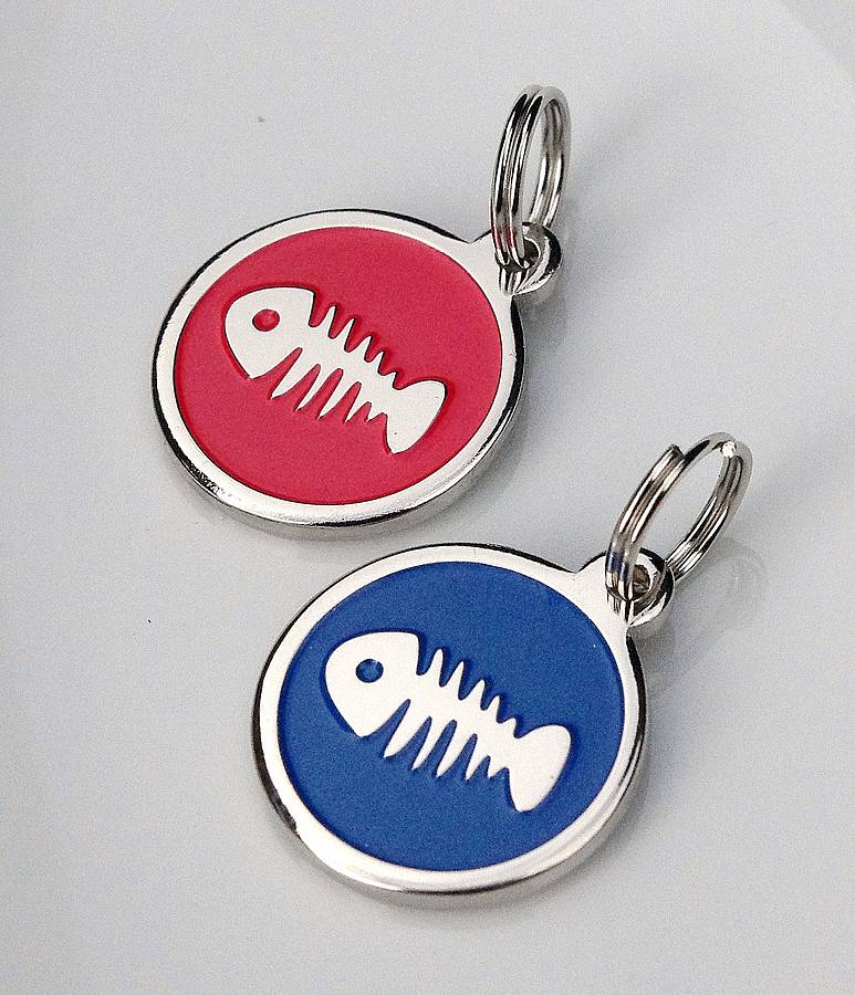 Personlised Cat Id Pet Tag By Capture & Keep