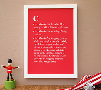 Personalised Word Dictionary Print, 2 of 3