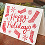 Letterpress Christmas Cards Pack Of Six, thumbnail 2 of 3