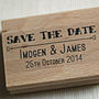 Save The Date Personalised Stamp, thumbnail 3 of 3