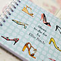 Personalised Shoes Notebook, thumbnail 1 of 3