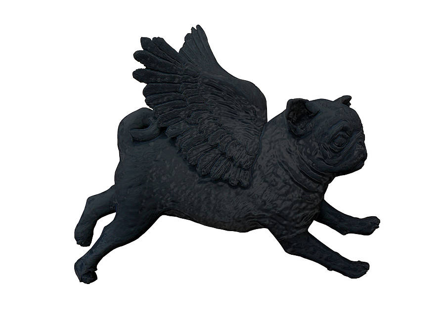pug flying flying pugs wall by pugs might fly notonthehighstreet pug flying flying pugs wall by pugs might fly notonthehighstreet