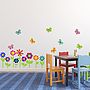 Flowers And Butterflies Wall Stickers, thumbnail 5 of 5