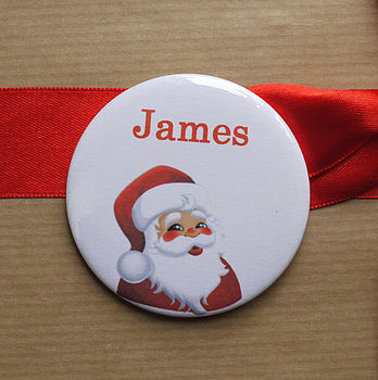 Childrens's Christmas Badge Or Keyring, 4 of 6