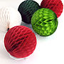 Tissue Paper Ball Honeycomb Party Decoration, thumbnail 3 of 12