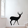Reindeer Wall Sticker, thumbnail 1 of 2