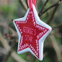 Personalised Star Christmas Tree Decoration, thumbnail 6 of 7