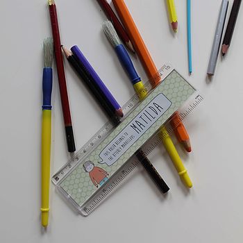 Personalised Children's Ruler By Lou Brown Designs | notonthehighstreet.com