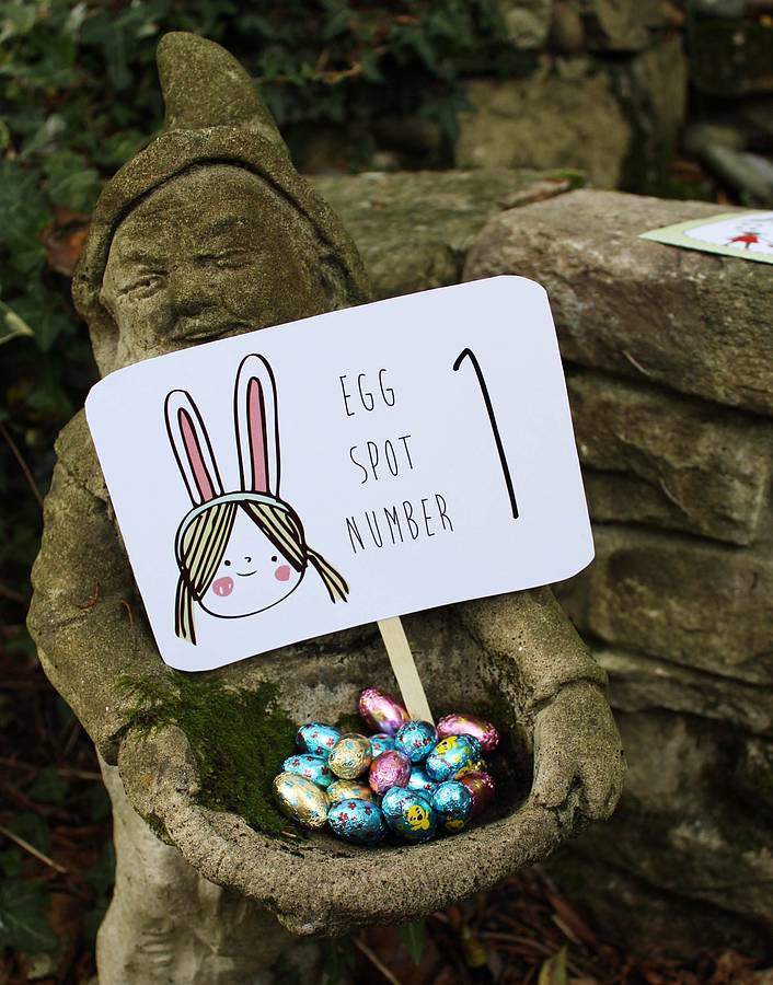 easter egg hunt kit by lou brown designs | notonthehighstreet.com