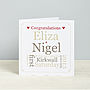 Personalised Wedding Details Card, thumbnail 2 of 4