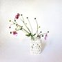 Organic Cotton Lace Vase And Candle Holder, thumbnail 5 of 12