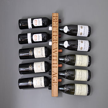 Solid Oak Wine Rack, 2 of 11