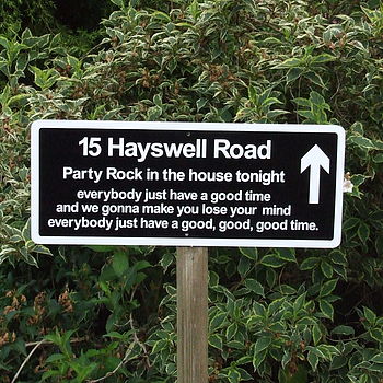 Personalised Party Sign, 12 of 12