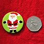 ''Santa'' Christmas Stocking Filler Fridge Magnet, thumbnail 2 of 3