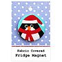''Penguin'' Christmas Stocking Filler Fridge Magnet, thumbnail 1 of 3