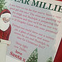 Personalised Children's Letter From Santa, thumbnail 2 of 3