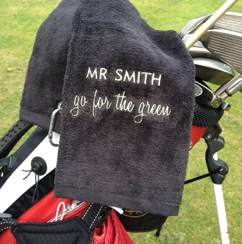 Personalised Slogan Golf Towel, 1 of 6