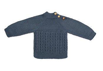 Soft Merino Wool Handmade Sweater, 2 of 7