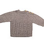 Soft Merino Wool Handmade Sweater, thumbnail 3 of 7