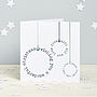 Personalised Typographic Bauble Cards, thumbnail 4 of 5