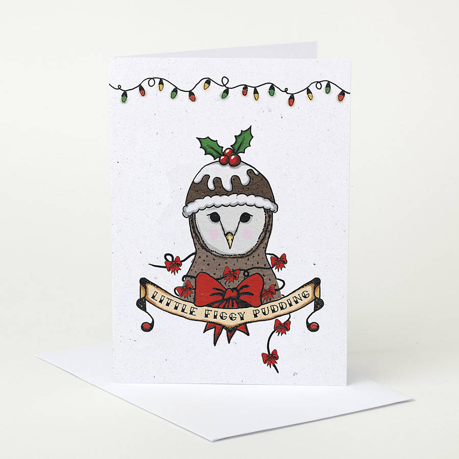 Owl Christmas Card Sale, 1 of 4