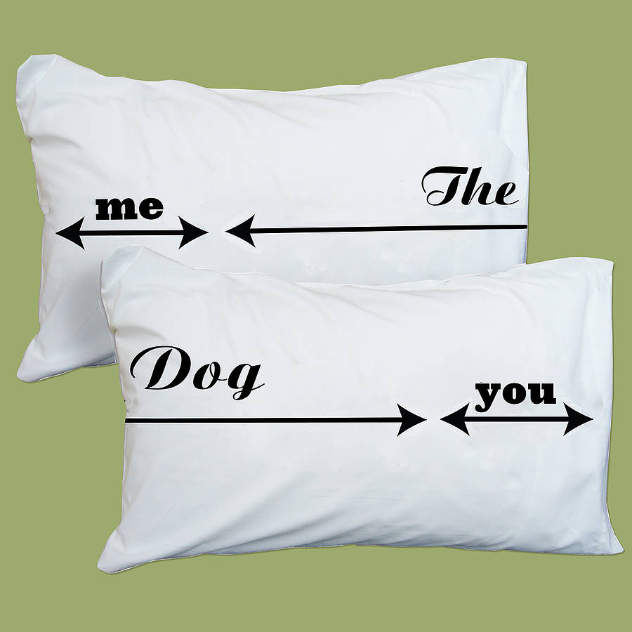 My dog pillowcase Dog lovers pillowcase Dog valentine pillow case I love my dog gift